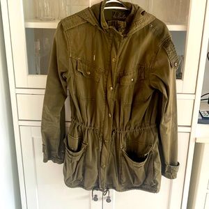 Aritzia army green coat